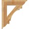 Ekena Millwork Merced Traditional Rough Sawn Bracket, Western Red Cedar, 6"W x 30"D x 34"H BKT06X30X34MRC01RWR - alternate 4